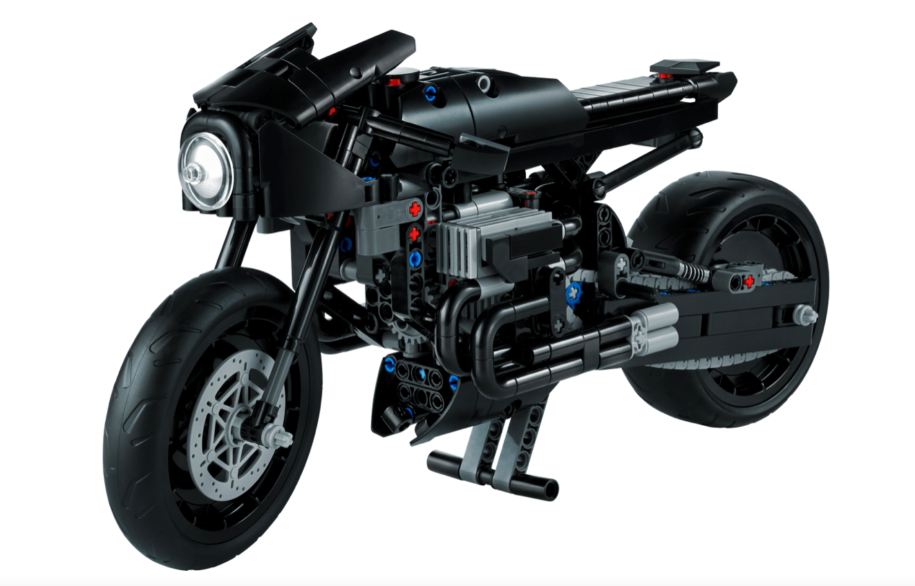 LEGO Technic推出2022年蝙蝠俠電影中的Batcycle蝙蝠機車